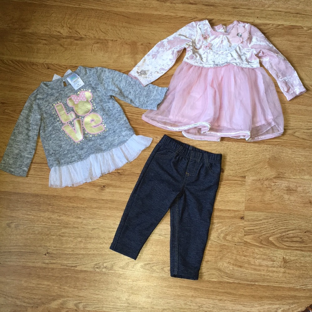 Nannette Dress, Disney Top & Pants Size 6-9 Months